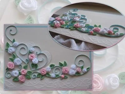 Quilling pentru nunta