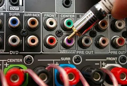 Cum de a conecta un difuzor subwoofer
