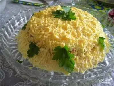 Cum de a decora o mimoza salata
