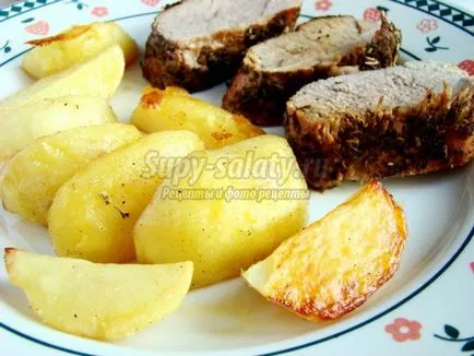 Cartofii de pe foaia