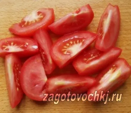 Castravetele salata de rosii si ardei