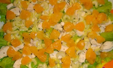 Salata cu carne de pui și ananas, rețete Salata cu carne de pui și ananas, rețete