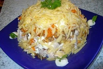 Salata cu carne de pui și ananas, rețete Salata cu carne de pui și ananas, rețete