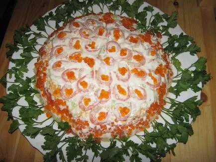 Salata de creveti cu rosii cherry