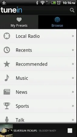 TuneIn radioelectric TuneIn radioelectric