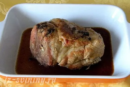 Ce se coace carne de porc la cuptor