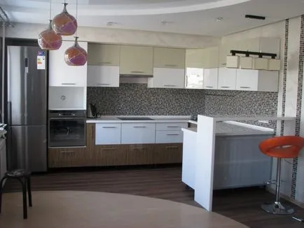 Bucătărie de design tech