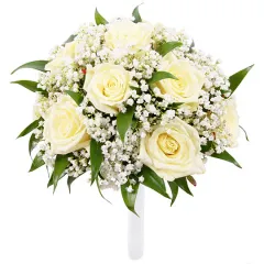 Buchet de trandafiri pentru mirese