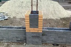 Coloane pentru gard cu mâinile Coloane pentru gard cu mâinile