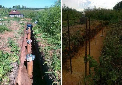 Coloane pentru gard cu mâinile Coloane pentru gard cu mâinile