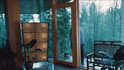 Casa se află în amurg