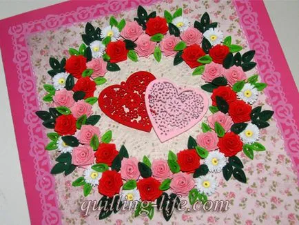 Quilling pentru nunta Quilling pentru nunta