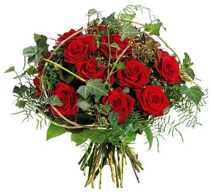 Buchet de trandafiri pentru mirese