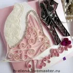 Quilling pentru nunta
