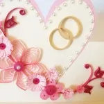 Quilling pentru nunta