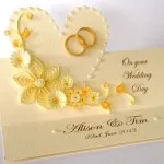 Quilling pentru nunta