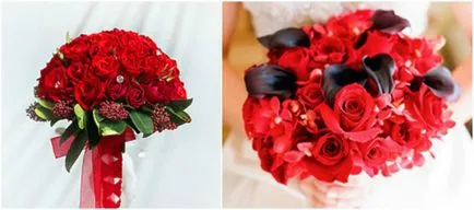 Buchet de trandafiri pentru mirese