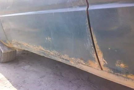 Cum să picteze peste rugina de pe masina