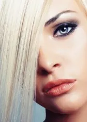 Bună păr blond vopsea