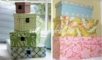 Cum de a decora o cutie cu mâinile