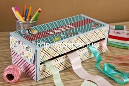 Cum de a decora o cutie cu mâinile