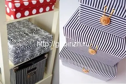 Cum de a decora o cutie cu mâinile