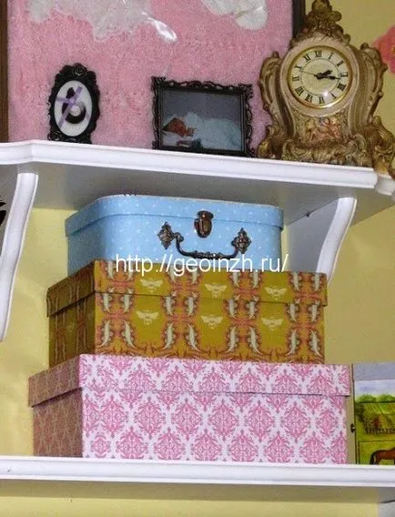 Cum de a decora o cutie cu mâinile