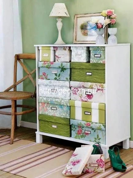 Cum de a decora o cutie cu mâinile