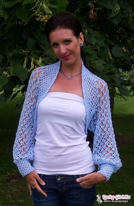 Cum să Knit schema de croșetat Bolero
