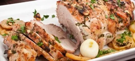 Ce se coace carne de porc la cuptor