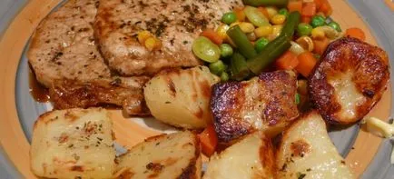 Ce se coace carne de porc la cuptor