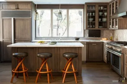 100 idei de design de bucătărie și confort - proiecte de design pe o fotografie