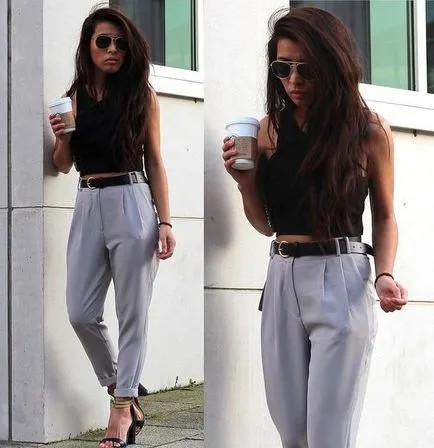 100 elegant pantaloni harem de moda noutăți din fotografie
