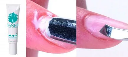 Neat franceză manichiură UV unghii gel