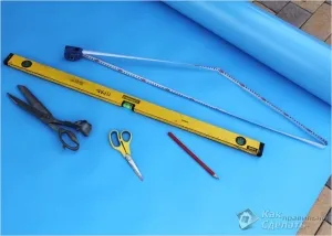 Pool PVC cu mâinile sale (este necesar pentru a bloca șuruburile) Pool pvc propriile mâini