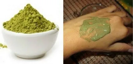 se confruntă cu henna Incolor