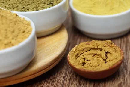 Incolor secrete henna feței, rețete și utilizarea de măști