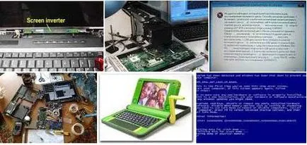 Ce ar trebui să fac în cazul în care laptopul este atârnat, și o lungă perioadă de timp după începerea off