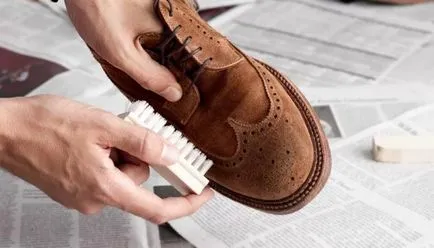 piele, pantofi curate de murdărie și pete - vom da un rezultat pozitiv (pantofi) piele, pantofi curate de murdărie și pete - ne da un rezultat pozitiv