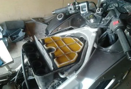 Filtru de aer motocicleta pantofi (filtru de aer de curățare) Curățarea filtrului de aer motocicleta