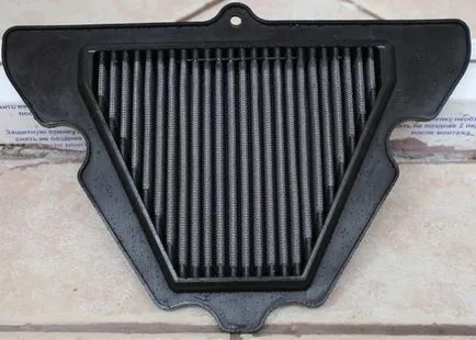 Curățarea filtrului de aer motocicleta (care) Curățarea filtrului de aer motocicleta