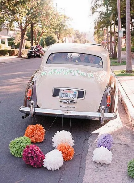 Decorate mașini de mire nunta decorare auto si mirele la o nunta
