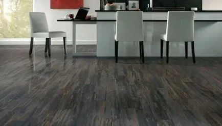 Ceea ce este mai bine în bucătărie - pardoseli gresie linoleum sau laminat, care a pus (laminat) Ceea ce este mai bine în bucătărie - tigla linoleum sau parchet laminat, care a pus