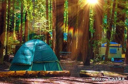 Ce este camping cu un cort ca restul, baza răspunsurilor la întrebări