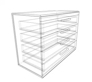 Noi dresser cu mâinile lor (cum să facă propriile lor mâini salon pentru dormitor cu instrucțiunile de asamblare sertar piept desene și diagrame) Efectuarea dresser cu propriile sale mâini