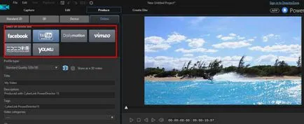 Programul puternic Cyberlink PowerDirector pentru lucrul cu video