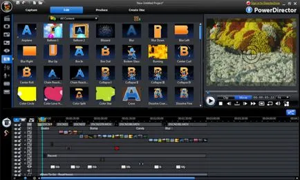 Programul puternic Cyberlink PowerDirector pentru lucrul cu video