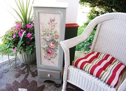 mobilier Decupaj cu propriile sale mâini, ideea de pictură și restaurare în stil vintage Shabby-chic, și Provence (lor) mobilier Decupaj cu propriile sale mâini, ideea de pictură și restaurare în stil vintage Shabby-chic, și Provence