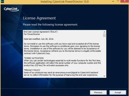 Programul puternic Cyberlink PowerDirector pentru lucrul cu video
