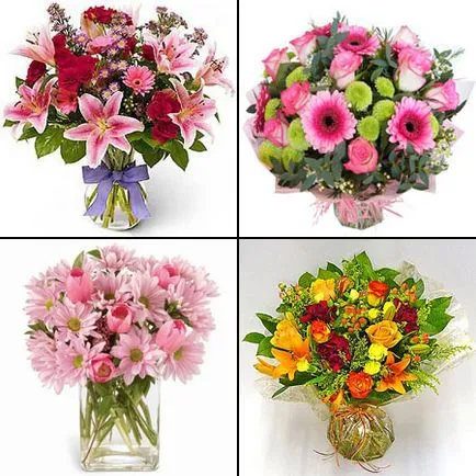 Eticheta de flori ce flori pentru a da fetelor și femeilor